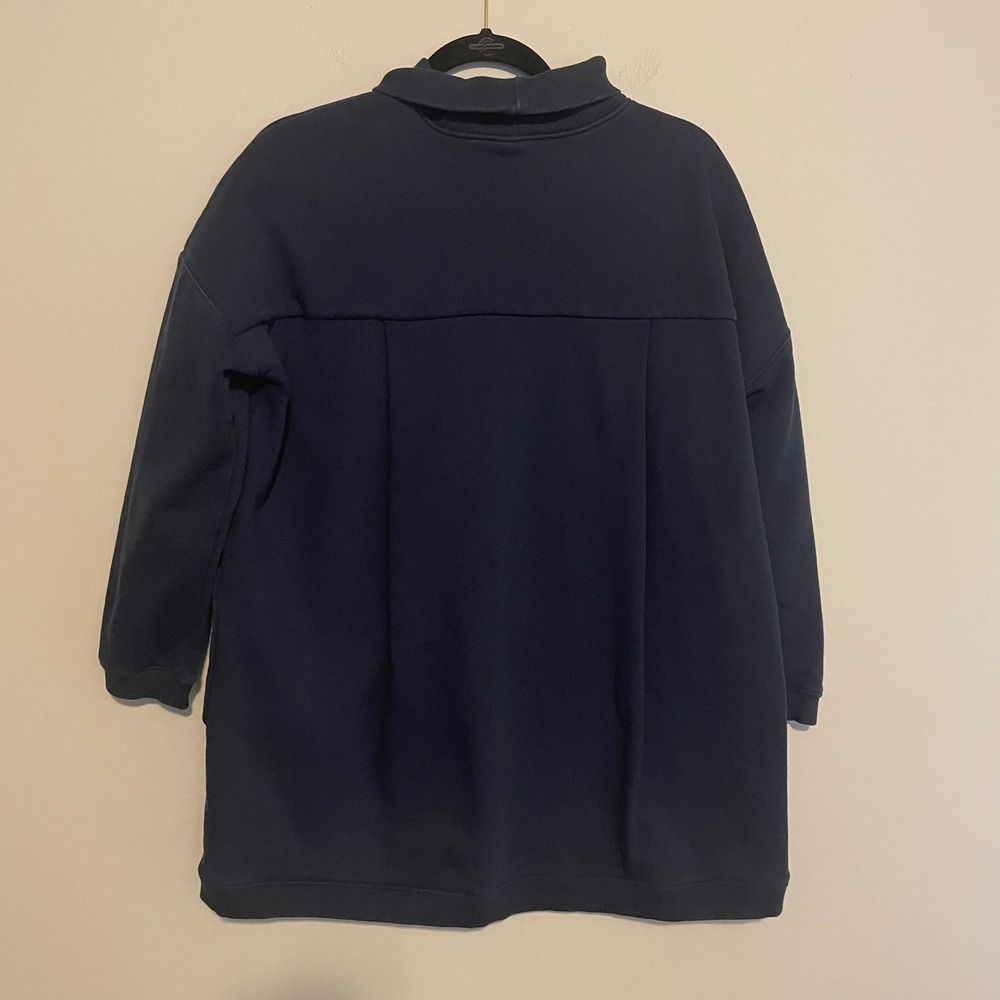 Pomander Place Tuckernuck‎ Porter sweatshirt dress M blue loungewear casual - Picture 3 of 5